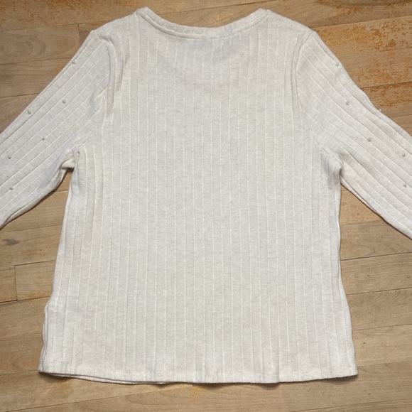 REITMANS Faux Pearl Studded Ribbed Sweater - Picture 13 of 13